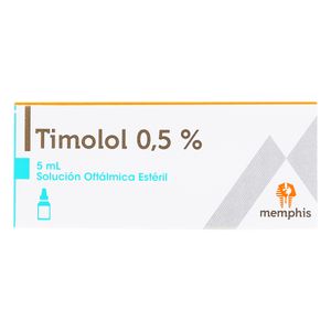 Timolol Maleato 0.5% X 5 Ml (M) 10226