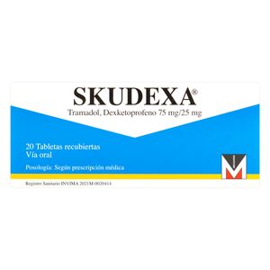 Skudexa 75/25 Mg 20 Tabletas