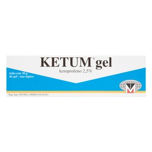 Ketum (Ketoprofeno)Gel Tubo 2.5% X 30Gr.Bp