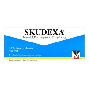 Skudexa 75/25Mg (Trama/Desketopr) 10 Tab