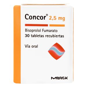 Concor (Bisoprolol)2.5Mg X 30Tab Mck