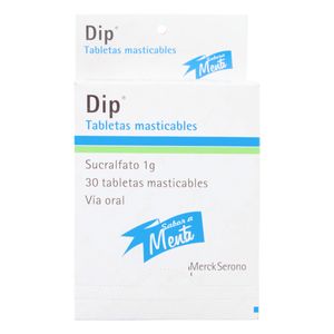 Dip Masticable Menta (Sucralfato) X 30Tab