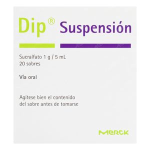 Dip Suspension 1G/5Ml (Sucralfato) X 20Sbs.M