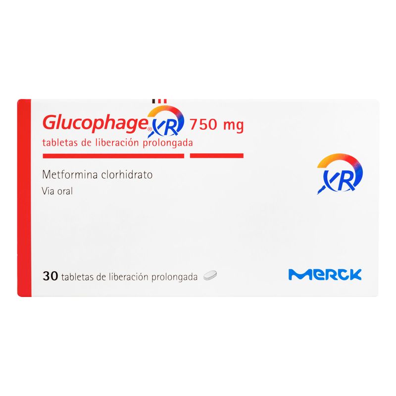 Glucophage-Xr-750Mg--Metformina--X-30Tab.M