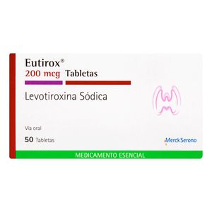 Eutirox 200Mcg (Levotiroxina Sodica) X 50Tab Merk