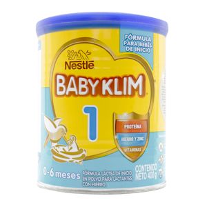 Baby Klim 1 (Formula Infantil) X 400Gr.Nt