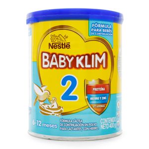 Baby Klim 2 (Formula Infantil) X 400Gr.Nt