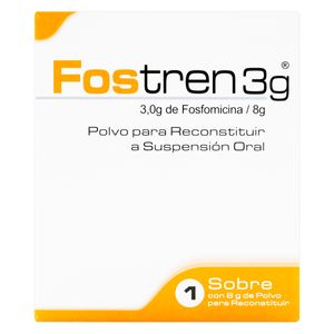 Fostren (Fosfomicina) 3Gr Polvo X 1Sbs.Nf