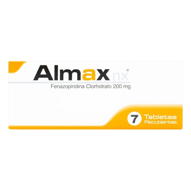 Almax--Fenazopiridina--200Mg-7-Tab-Rec-Nf