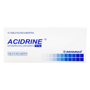 Acidrine (Cetirizina) 10Mg X 15Tab.Nm