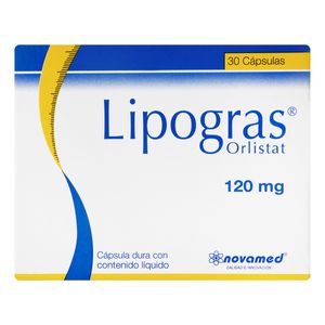 Lipogras (Orlistat) 120Mg X 30Cap Nm