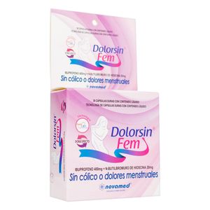 Dolorsin Fem (Hioscina-Ibuprofeno) X 36 Cap Nv