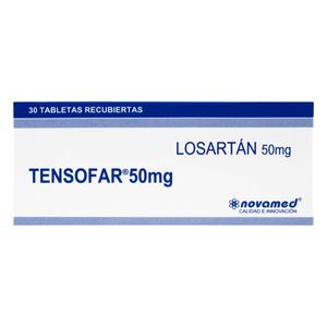 Losartan Tensofar 50 Mg 30 Tabletas