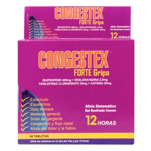 Congestex Forte (Ibup-Fenil-Cetiri) X 80 Tab Nv
