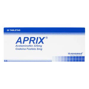 Aprix (Acetam-Codeina) 325/8Mg X 20Tab.Nm