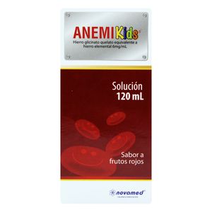 Anemikids (Hierro) Frutos Rojos Sol X120Ml.Nm