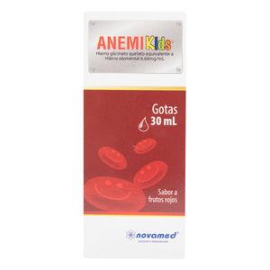 Anemikids (Hierro) Frutos Rojos Gotas X30Ml.Nm