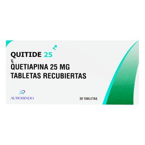 Quitide (Quetiapina) 25Mg X 30Tab.Nm