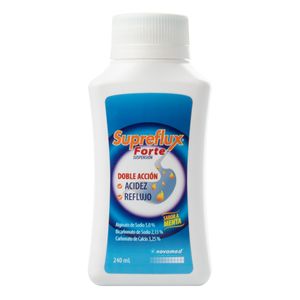 Supreflux Forte (Algi.Sod-Bicar-Car.Cal) Susp Menta X 240Ml.Nm