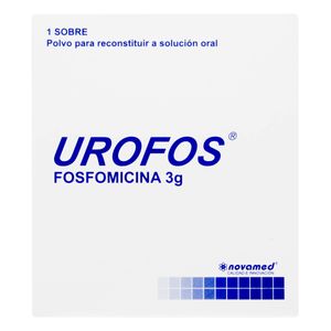 Urofos (Fosfomicina) 3Gr Cja X 1 Sobre Nv