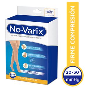 No-Varix Media Hasta La Rodilla Firme Comp. Beige L-G Ref.10105005.Of