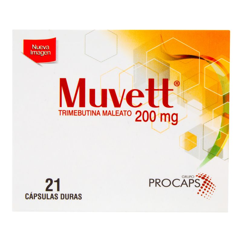 Muvett--Trimebutina--200Mg-X-21Cap.Pc