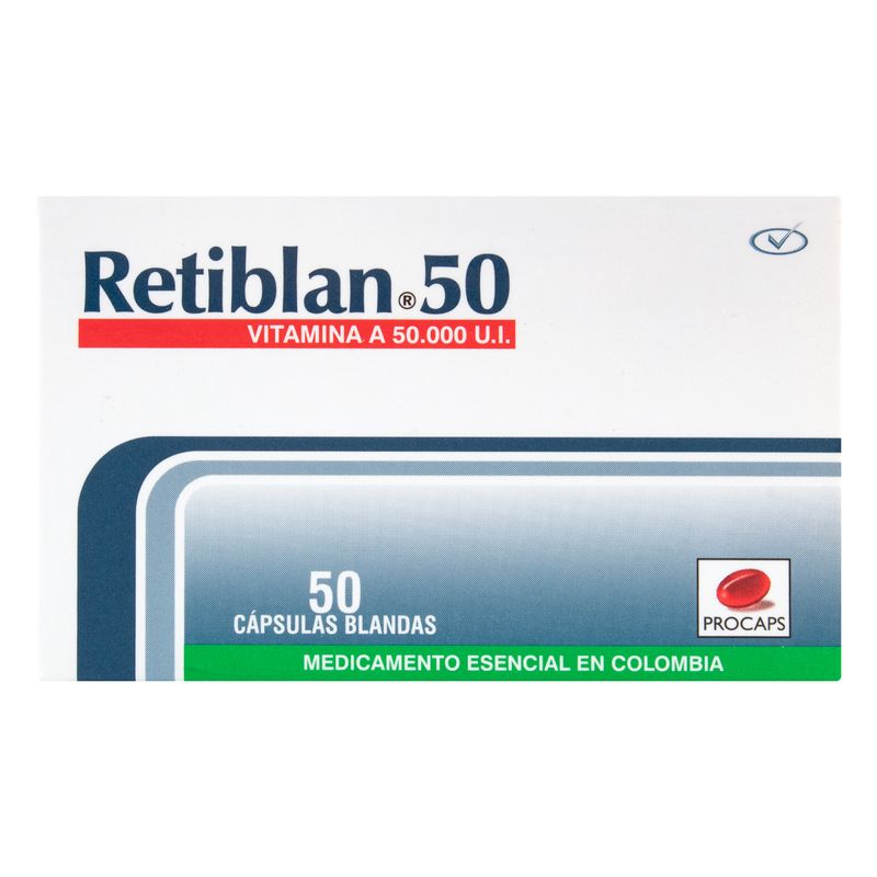 Retiblan-50Mg--Vita.A--50.000-U.I.-X-50Cap.Pc