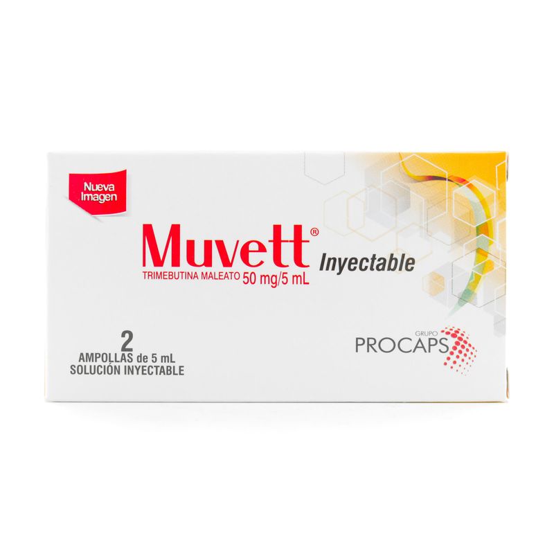 Muvett--Trimebutina--Sol.Iny-50Mg-5Ml-X-2Amp.Pc