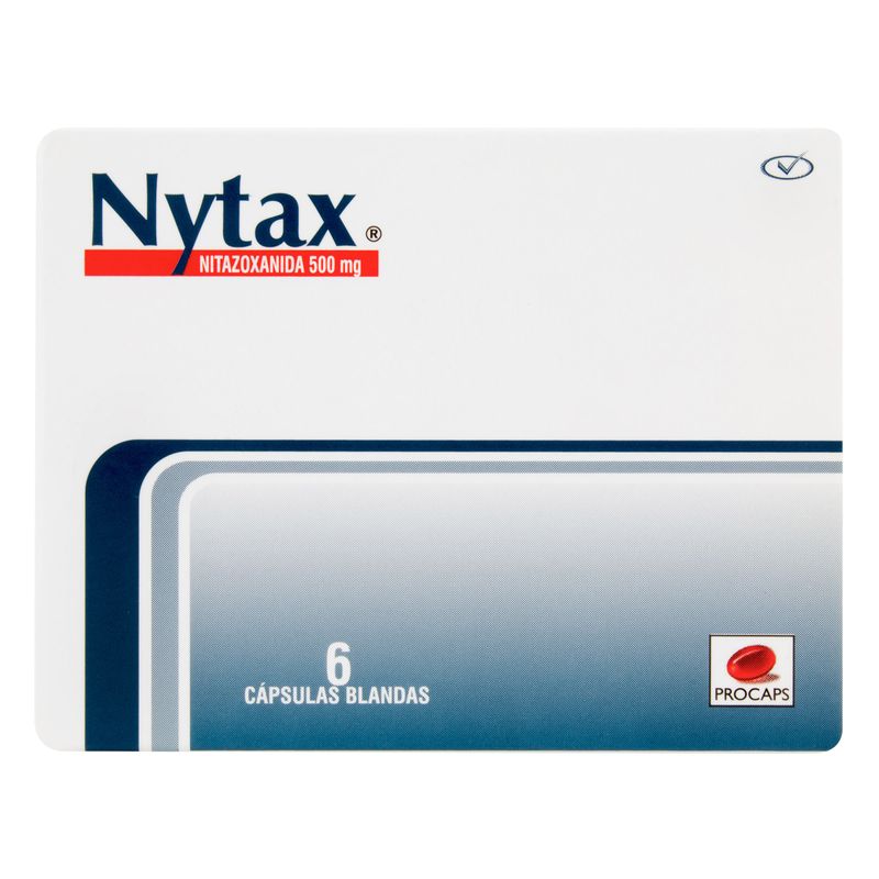 Nytax--Nitaxozanida--500Mg-X-6Cap.Blandas.Pc