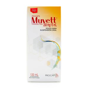 Muvett (Trimebutina) 200Mg/15Ml Susp. X 120Ml.Pc