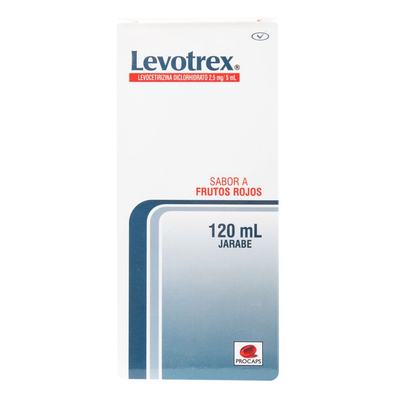 Levotrex--Levocetirizina--2.5Mg-5Ml.Frutos-Rojos-Jbe-X-120Ml.Pc