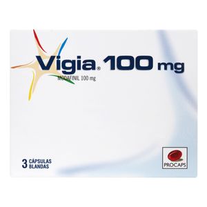 Vigia (Modafinil) 100Mg Caja X 3 Capsulas Procaps
