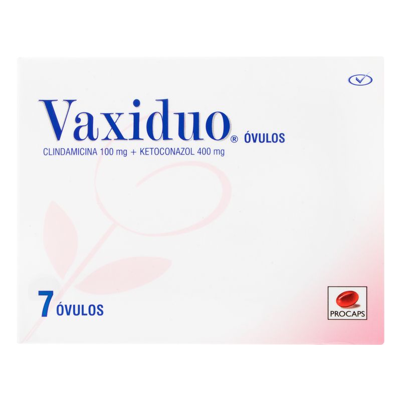 Vaxiduo--Ketoco-Clinda--100Mg-400Mg-X-7Ovulos.Pc