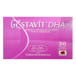 Gestavit Dha (Vitam-Hierro) X 30Cap Pc