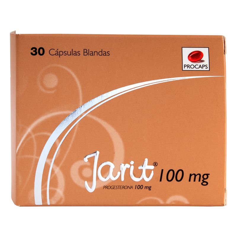 Jarit--Progesterona--100Mg-X-30Cap.Blandas.Pc