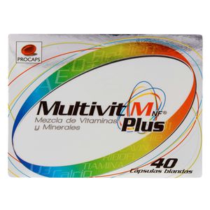 Multivit M Nf Plus (Multivi) X 40Cap.Blandas.Pc