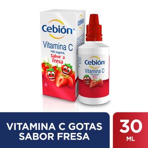 Cebion Gotas Fresa X 30Ml.M