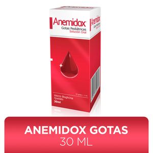 Anemidox Pediatrico Gotas (Hierro.Afolico.Vitac) X 30Ml.M