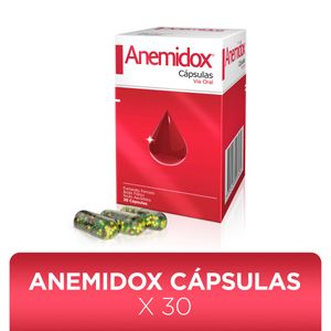 Anemidox (Hierro.Afolico.Vitac) X 30Cap