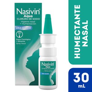 Nasivin Aqua (Cloruro De Sodio) X 30Ml Mck