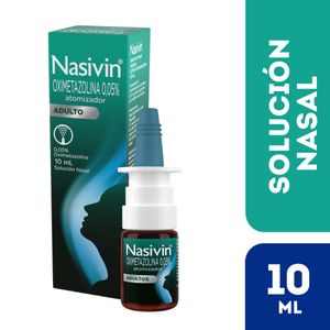 Nasivin 0.005% (Oximetazolina) Adulto 10 Ml