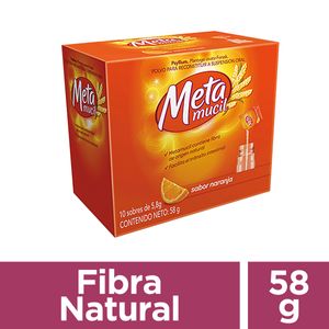 Metamucil Naranja 10Sbs X 58Gr.Pyg