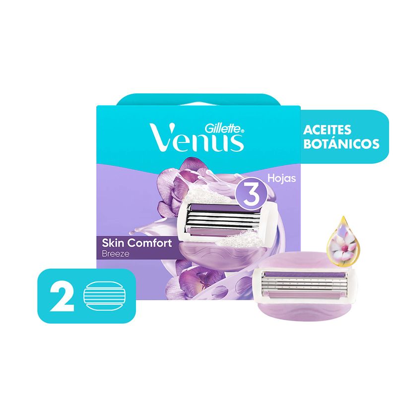 Gillette-Venus-Breeze-X-2Cartuchos.Pyg