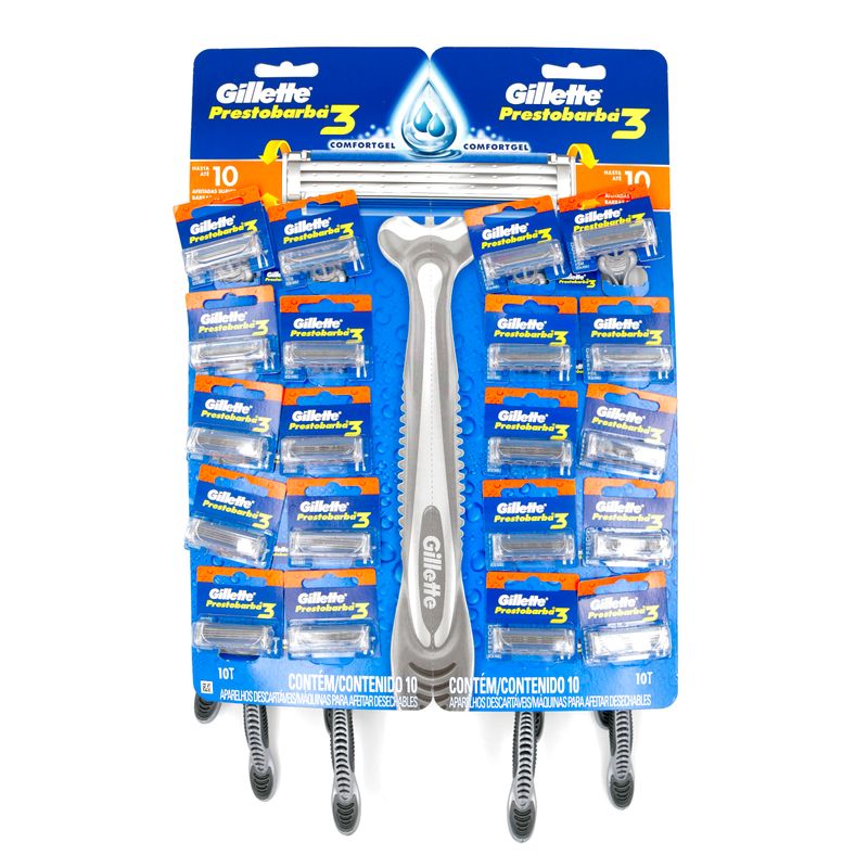 Maq.Prestobarba-Gillette-3-20-Uds