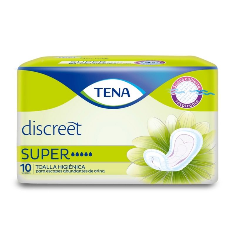 Tena-Toallas-Mujer-Super-X-10Uds.Pf