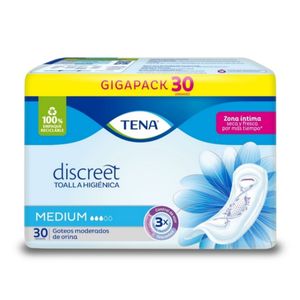 Tena Toallas Mujer Medium X 30Ud  Pf