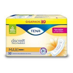 Tena Toallas Mujer Maxi X 30Ud Pf