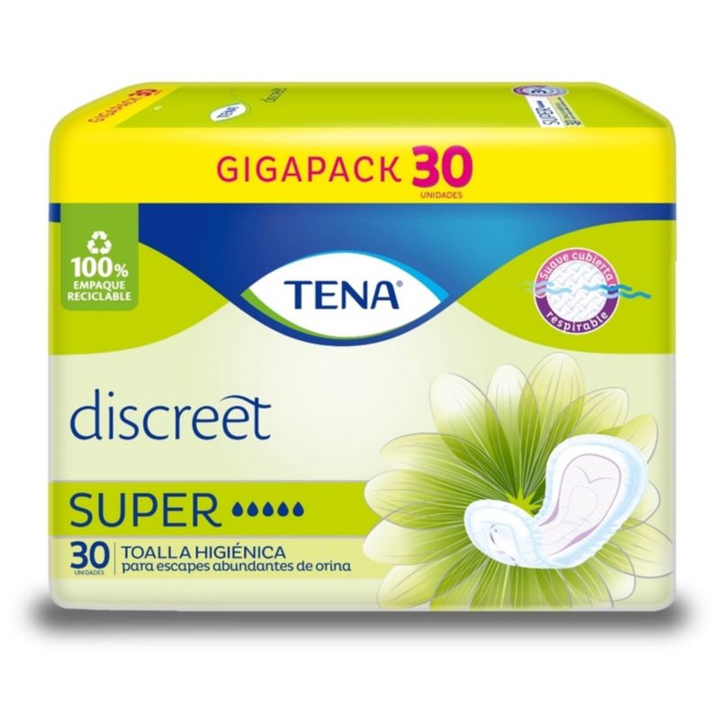 Tena-Toallas-Mujer-Super-X-30Uds.Pf