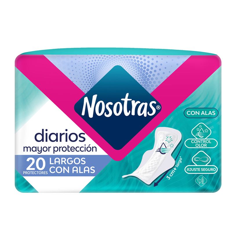 Nosotras-Protectores-Diarios-Largos-Alas-X-20Ud-