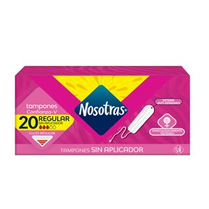 Nosotras Tampon Digital Regular X 20Uds